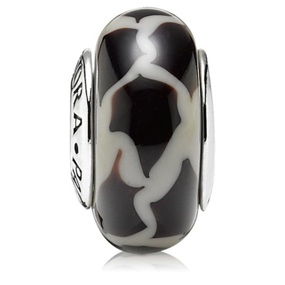 Pandora Jewelry - Retired Pandora Masai Giraffe Murano Charm